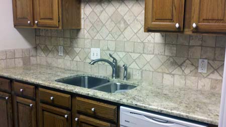Kitchen Counter and Sink